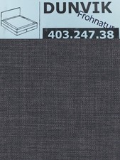 Ikea DUNVIK Bezug Boxspringbett 180x200 Skiftebo dunkelgrau 403.247.38 Neu OVP