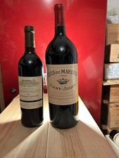 Bordeaux Rarität: 1 x 1999 Chat. MONBOUSQET 0,7l, 1 x 1999 CLOS du MARQUIS 1,5l