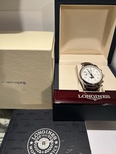 Longines Master Collection Mondphase Kalender 42mm Stahl OVP Kauf / Servicekarte