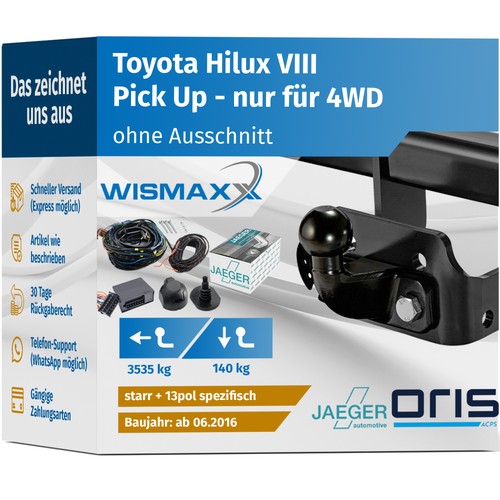 Anhängerkupplung für toyota - anhÄngerkupplung,