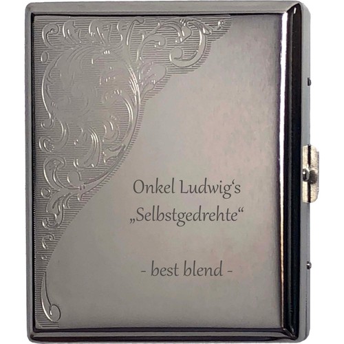 Zigarettenetui classic aus - zigarettenetui,