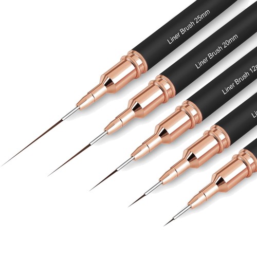 Nagelkunst pinsel set stück - pinsel, 5