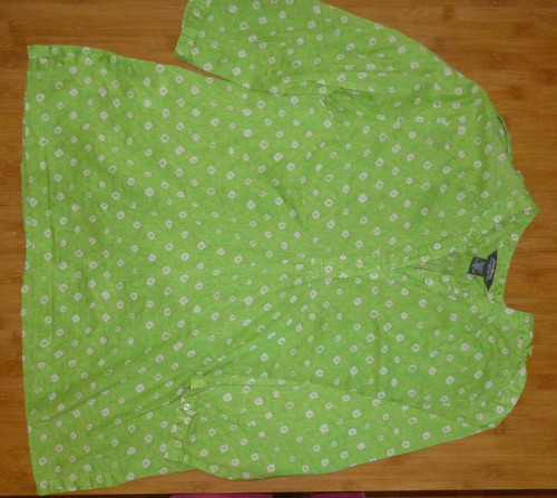 Hellgrüne damen bluse - bluse, /