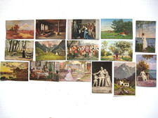Lot mit 15 AK Künstlerpostkarten um 1920 Ansichtskarten Kunst