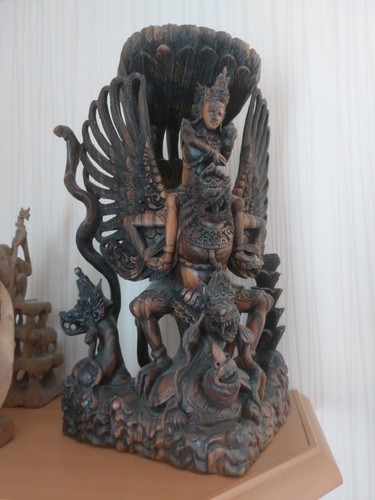 Götterfigur holz bali - götterfigur,