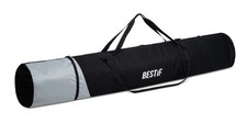Skitasche Bestif 200 cm Skibag für 2 Paar Ski Snowboard Transporttasche Skisack