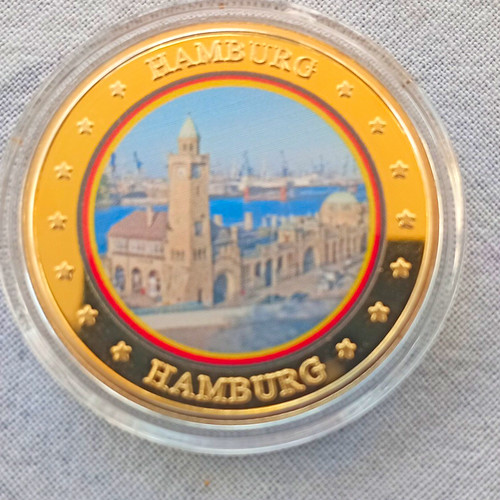 Medaille hamburg deutschland - hamburg,