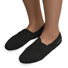 Neoprenschuhe Gymnastikschuhe mit Gummisohle schwarz 