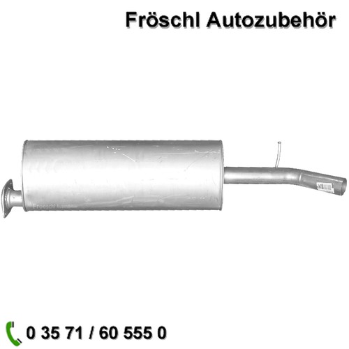 Mittelschalldämpfer für jeep - für,
