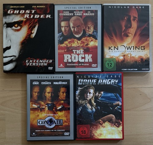 Nicolas cage dvd set - cage, 5
