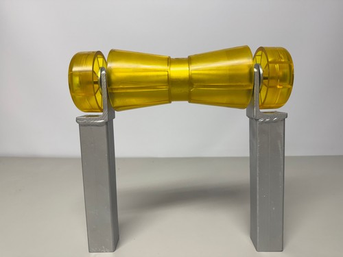 Kielrolle mit halter - mit,