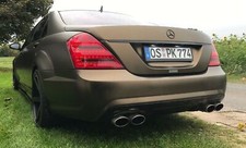 Edelstahl Sportauspuff