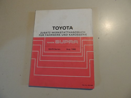 Ergänzungs werkstatthandbuch - ergänzungs,