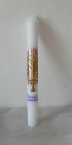 Kommunionkerze/Taufkerze
