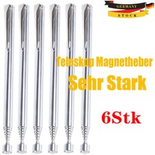 6 Stk Stark Magnet Teleskop Stabmagnet Magnetgreifer Magnetheber Düsenreini G0C5