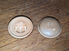 Amulett Reliquie Holz Miniatur Schnitzerei Mitbringsel Reisealtar Kreuzigung