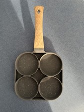 4-Loch Antihaft Pfanne für