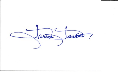Farrah fawcett autogramm - farrah,