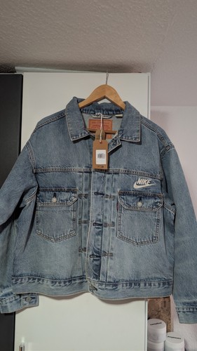 Levi nike denim jacket - denim,