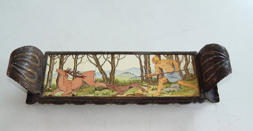Arts crafts tray tablett - &,