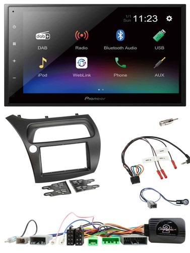 Pioneer usb bluetooth dab - bluetooth, 2din