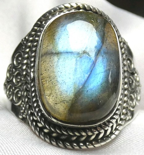 Labradorit ring 925 - 💎,