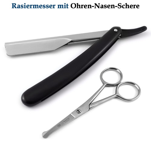 Schwarz griff rasiermesser mit - rasiermesser,