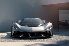 Blechschild chevrolet corvette - blechschild,
