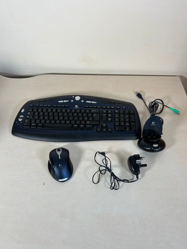 Logitech cordless desktop - desktop, mx