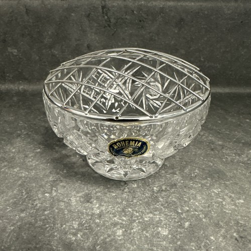 Vintage bohemia geschliffenes - vintage,