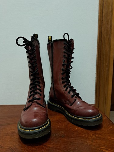 Martens halbwadenstiefel - dr.,