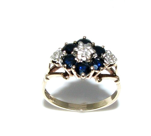 Damen karat gelbgold diamant - gelbgold,