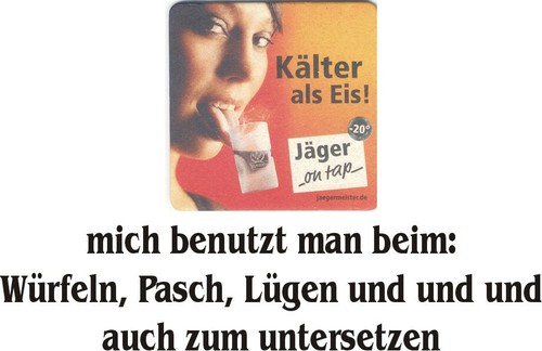 Stück bierdeckel - 15,