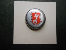 Kronkorken 1 Stück Bremen Beck's Pils Wappen Rand silber DE crown cap tapa chapa