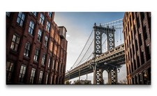 120x60cm leinwandbild brooklyn - 120x60cm,