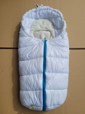 Baby Fußsack winter von Odenwälder weiss warm 0-12 Mo Babyschale Kinderwagen