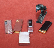 Vintage Feuerzeug Sammlung Konvolut Benzin -  Gasfeuerzeuge Metall ungetestet