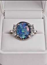 925 silber ring mit - ring, echtem
