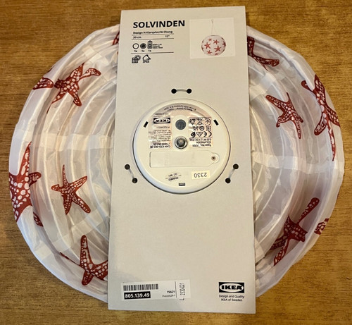Ikea solvinden rot - 12",
