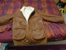 Herrenlederjacke Hugo Boss mit Lammfell