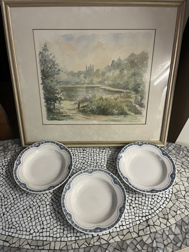 Drei antike villeroy boch - drei,