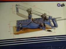 Hand Gehrungssäge 55cm Holz Metall Winkelsäge Zugsäge, gebraucht aber ok