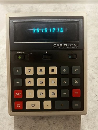 Casio 801 showa retro - 801-mr,