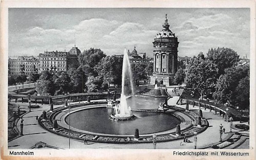 Mannheim friedrichsplatz mit - friedrichsplatz,