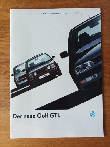 Prospekt der neue golf - vw,,