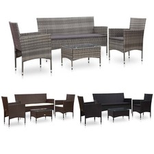 Poly Rattan Sitzgruppe