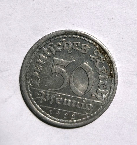 Weimarer republik pfennig - weimarer, 50