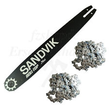 Schwert Schiene + 2x Sägeketten 40cm 3/8" McCulloch 832AV Mini Mac 833AV 835AV