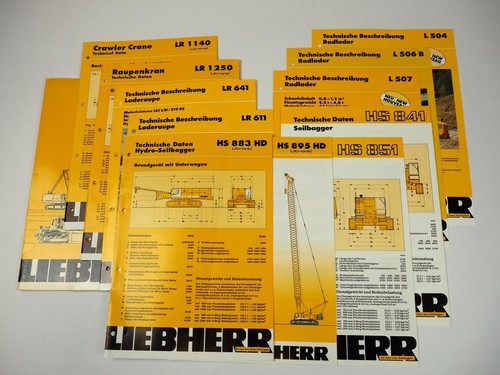 Prospekte liebherr lr - 11, lr-
