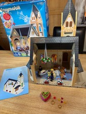 Playmobil 4296 Kirche mit Glockengeläut + wedding chapel Orgelmusik OVP BA